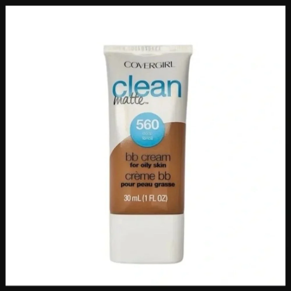COVERGIRL 560 Clean Matte BB Cream For Oily Skin 1oz NEW